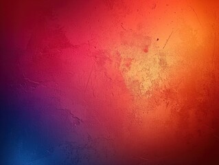 Poster - Vibrant gradient colors with rough texture abstract background digital art artistic display