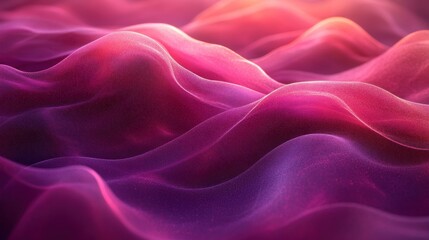 Poster - Burgundy Abstract Background Gradient Velvet Fabric Elegant Trendy Chic Satin Textured Design
