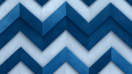 Futuristic 3D cube pattern design with geometric blue light and metal texture