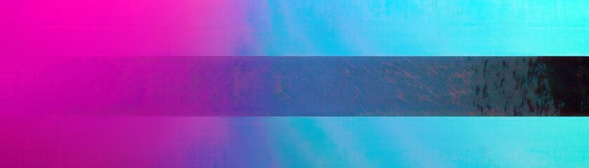 Poster - Vibrant Color Gradient Background with Abstract Soft Textures in Shades of Pink, Blue, and Black for Creative Design Projects