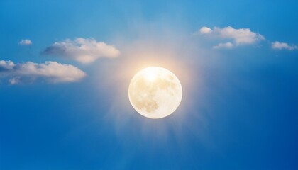 Wall Mural - moon and clouds