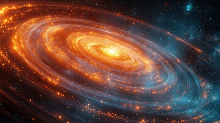 Poster - Futuristic Quantum Computing and CPU Technology with Intelligent Processing in a Cosmic Digital Landscape