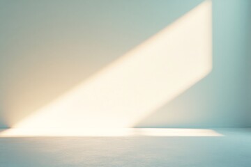 Poster - Minimalist Surreal Cinema Soft Focus Film Projection on Wall