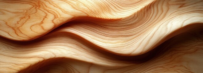 Fototapete - Light Wood Texture Natural Background Minimalist Design Smooth Finish Grain Patterns