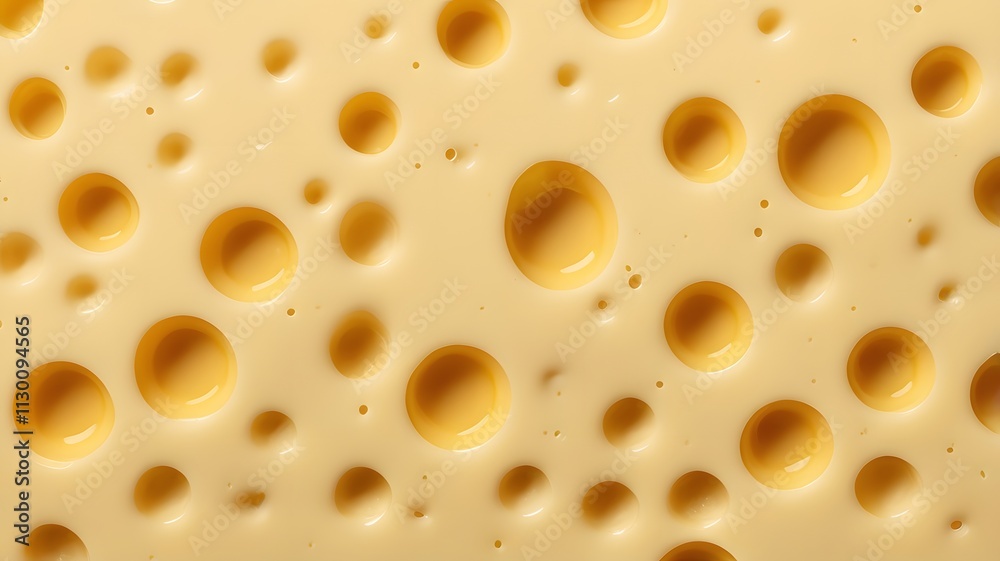 Highly detailed, macro close-up photograph of a rich, creamy cheese ...