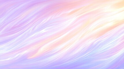 Poster - Abstract Soft Pastel Background with Flowing Light and Color