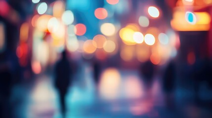 Fototapete - Abstract blurred background with vibrant colors ideal for technology articles and modern design concepts with a dreamy atmosphere