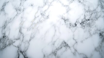 Poster - Carrara white marble texture with golden accents elegant glossy surface ideal for luxury design backgrounds and decorative elements