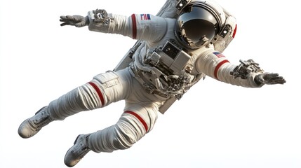 Poster - An astronaut in a spacesuit floating in space, emphasizing exploration and adventure.
