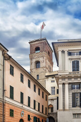 Wall Mural - Tower in Genoa, Italy