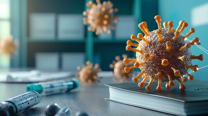 Poster - Classroom Norovirus Prevention Signage with Network Outbreak Visualization Overlaying digital health analytics and communication systems to raise awareness and optimize response against viral disease