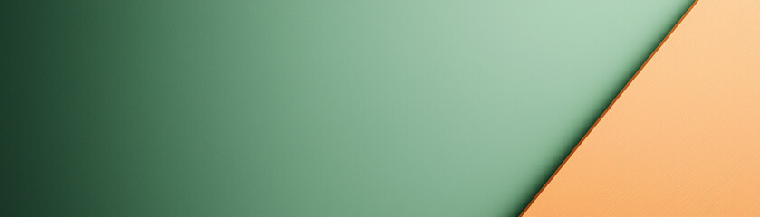 Poster - Lime green and orange background with smooth texture and subtle gradient. This modern design creates fresh and vibrant atmosphere, perfect for various creative projects
