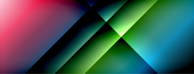 Wall Mural - colorful gradient with lines made of shadow and light. creative background