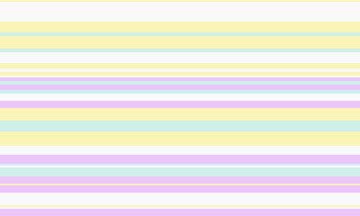 Aufkleber - geometric stripes seamless vector pattern with horizontal lines in varied colours, creating an abstr