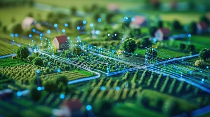 Poster - Smart Irrigation System in Agriculture with Network Connectivity for Enhanced Crop Management