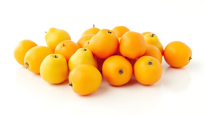 Aufkleber - Fruits arranged in a neat cluster on a clean white background for optimal visual impact._00002_