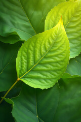Aufkleber - atural leaf textures with varying patterns can create visually appealing background designs for various creative projects and artistic endeavors._00001_