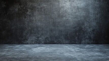 Poster - Concrete wall background with textured surface ideal for artistic presentations and industrial themes that convey strength and depth
