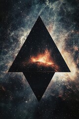Wall Mural - galaxy triangle