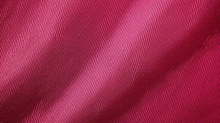 Poster - Red satin silk fabric texture background for design and photography applications showcasing smooth and glossy surface details.