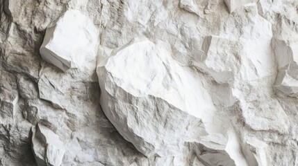 Poster - Gypsum mineral texture showcasing natural rugged surfaces for backgrounds and design elements in geological themes