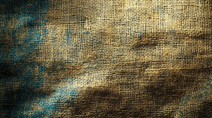 Poster - Textured fabric background with earthy tones and intricate patterns for design and textile applications