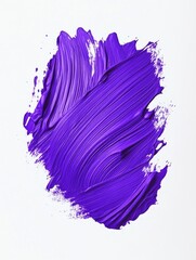 Canvas Print - Purple Paint Close Up