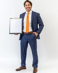 Aufkleber - Sales associate conducts training session with enthusiasm in a professional setting