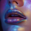 © Naphawan - close up of lips with makeup