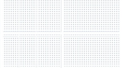 Poster - A subtle texture background with a dot pattern of white and gray transitioning into a gradient. An abstract digital big data background rendered in 3D.