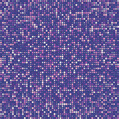 Poster - Geometric shapes composition. Rounded squares in multiple colors. Purple, Lavender, Indigo, Violet, Background. Great vector illustration.
