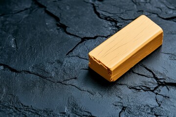 Aufkleber - A stylized outline of an eraser cleaning up a mistake, with dynamic lines representing motion and precision