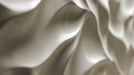 Wall Mural - Abstract beige textured background with wavy, flowing pattern.