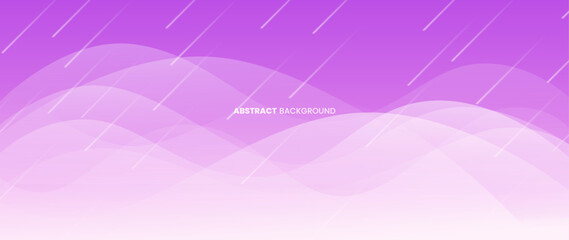 Poster - a purple abstract background with subtle color gradations and a pattern of lapped waves and shooting