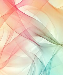 Abstract pastel wave background. (2)