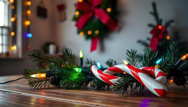 a cozy christmas scene