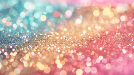Poster - A stunning display of colorful glitter and sequins sparkles brilliantly, perfect for parties, crafts, and festive decorations