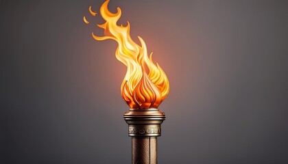 Wall Mural - burning gas flame