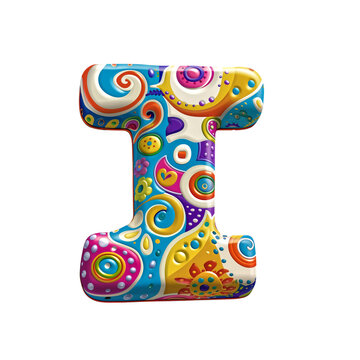 Playful cartoon-themed alphabet A to Z, rounded and bubbly lette