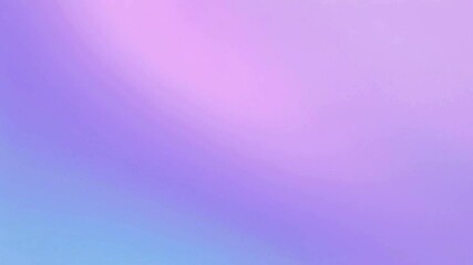 Wall Mural - A smooth pastel gradient animation transitioning through soft pink, blue, and lavender tones, seamless and loopable