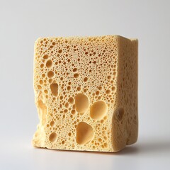 Wall Mural - abstract porous structure: close-up of a spongy material