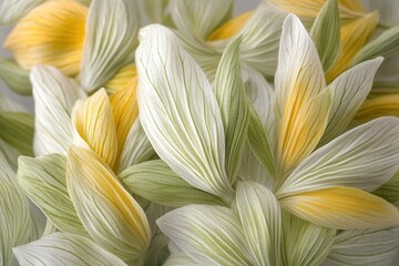 Poster - Close-up of intricately designed floral patterns.
