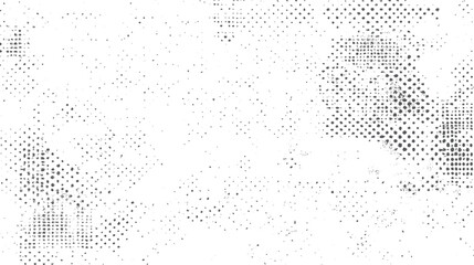Poster - Grunge halftone black dost texture background. halftone pattern dot background texture overlay grunge distress linear vector.	