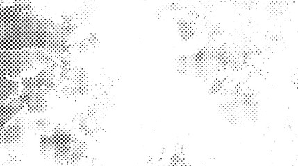Poster - grunge halftone vector print background. Texture of chips, cracks, scratches, scuffs, dust, dirt.	