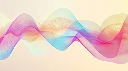 Poster - Abstract Colorful Waves Flowing Design