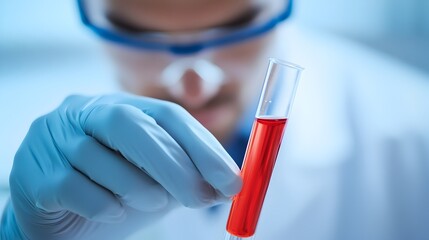 Poster - Scientist Conducts Scientific Experiment with Laboratory Equipment for Medical Research and Innovation