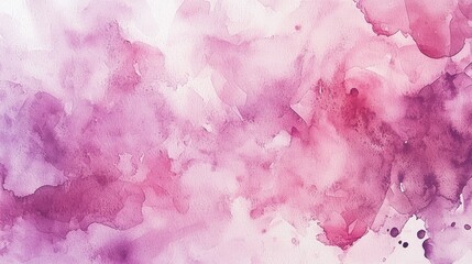 Poster - A mesmerizing blend of purple and pink hues dances across the surface, creating a soft, dreamy atmosphere. This watercolor background invites creativity and inspiration for various artistic purposes