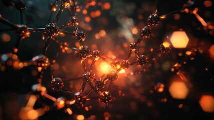 Poster - Molecular Structure Illuminated Abstract Representation