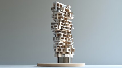 Poster - Design an earthquake-resistant high-rise building for a metropolitan area prone to seismic activity.