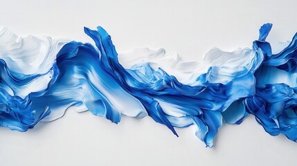 Aufkleber - Imagine a clean, white background with textured layers, creating an abstract art composition.